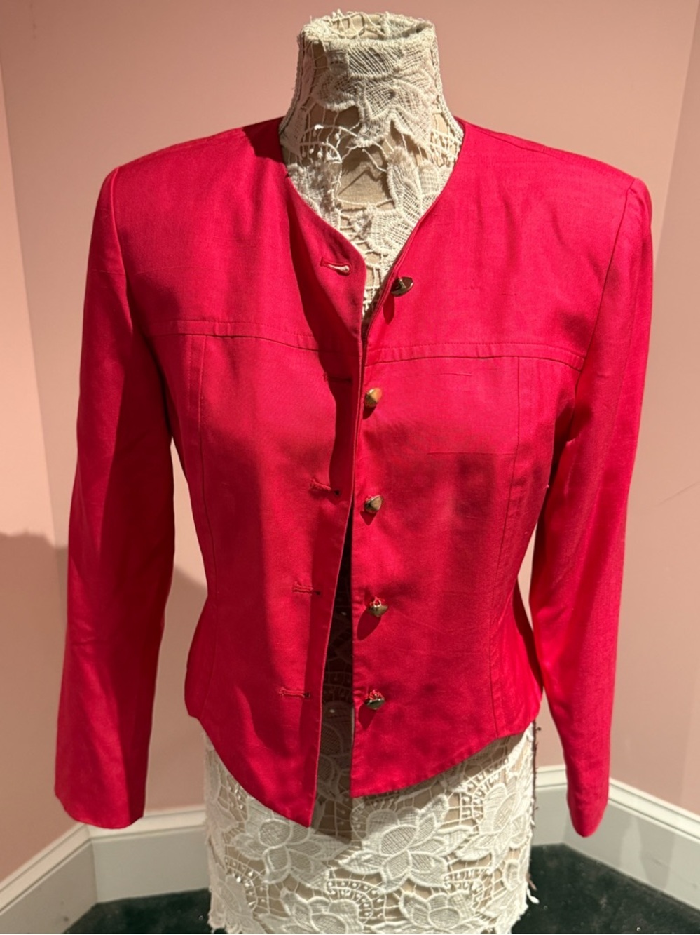 Patrick Collection vintage 80s/90s silk blazer
